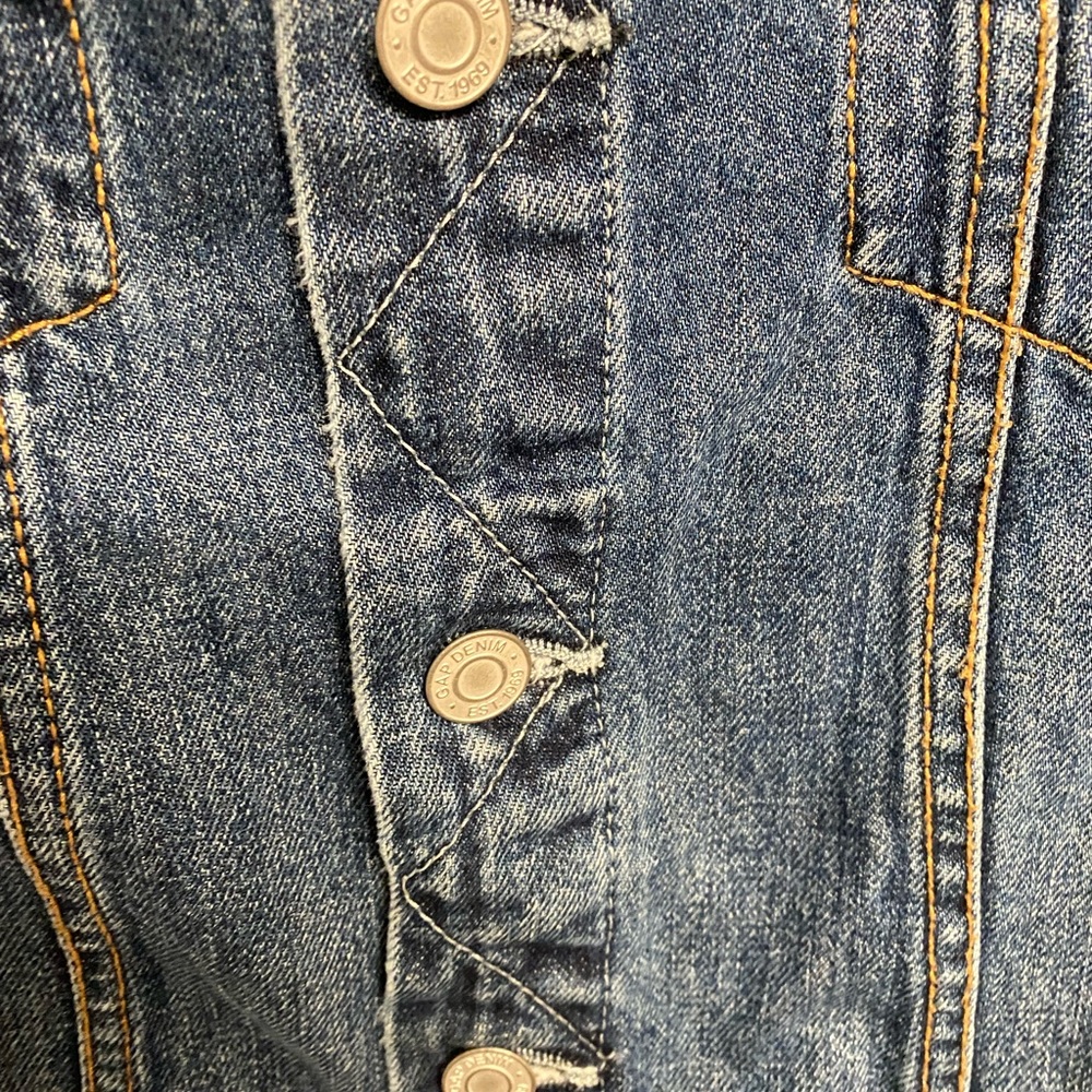 GAP Classic Denim Jean Jacket Women’s XS / Kids XL | Vintage Style - Picture 5 of 5